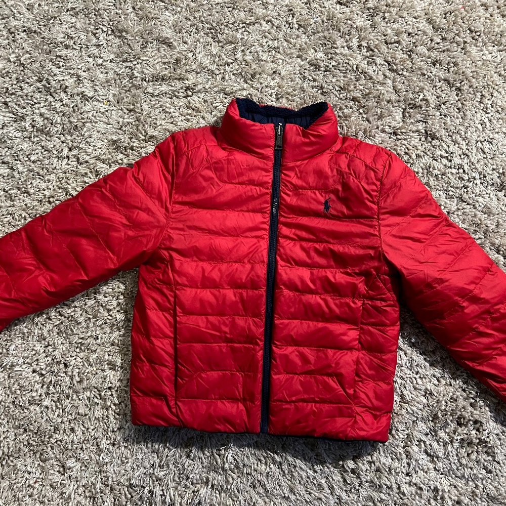 NWOT - RALPH LAUREN P-Layer 2 Reversible Quilted Jacket Size 8